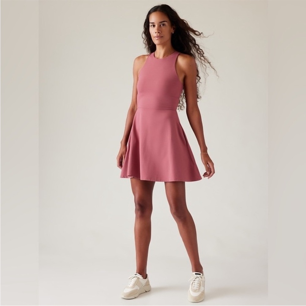 Athleta Conscious Dress - Berry Rose - Sz L
